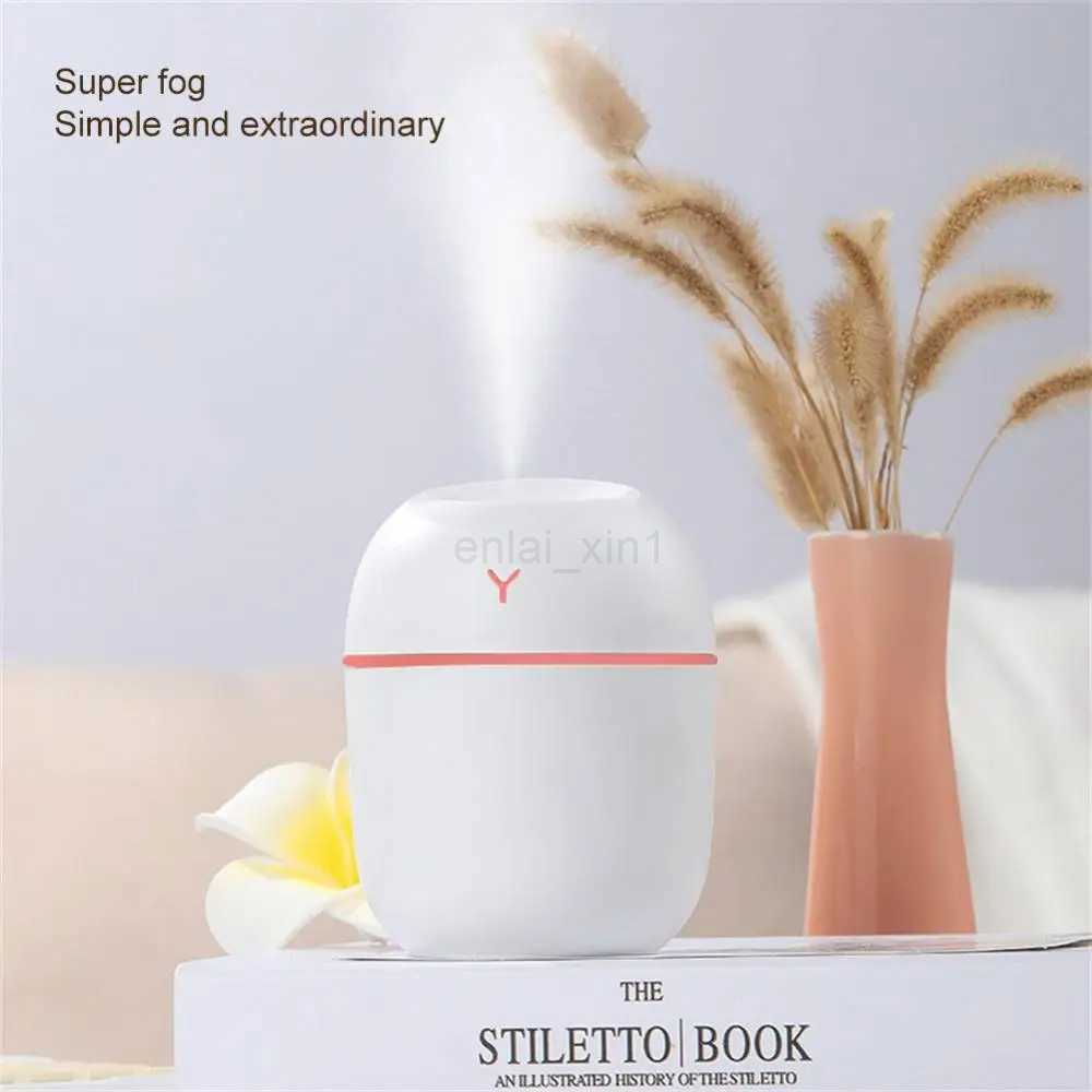 Mini Portable Ultrasonic Air Humidifer Essential Oil Diffuser USB Mist Maker Aromatherapy Humidifiers for Home Y240806