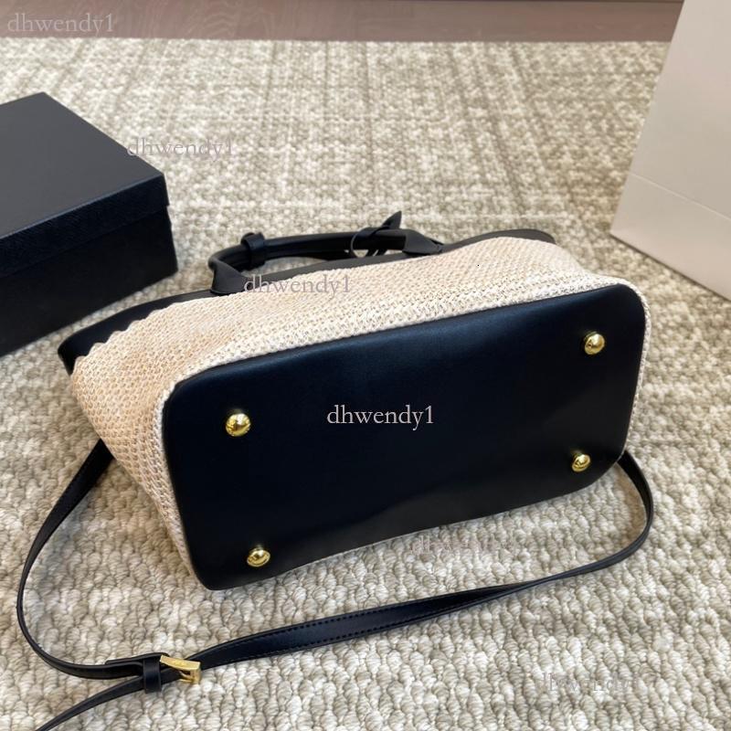 Designer Shopping Straw Bag Women's Tote Large Capacity Summer Beach Weekend Getaway Travel Bag