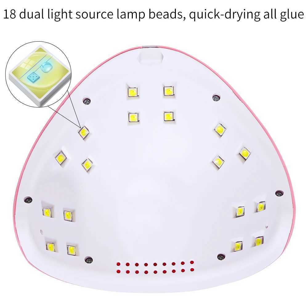 LULAA 18 UV Lights Drying Lamp For Curing Gel USB LED Nail Phototherapy Machine Professional Manicure Tool Salon EquipmentCL2400806