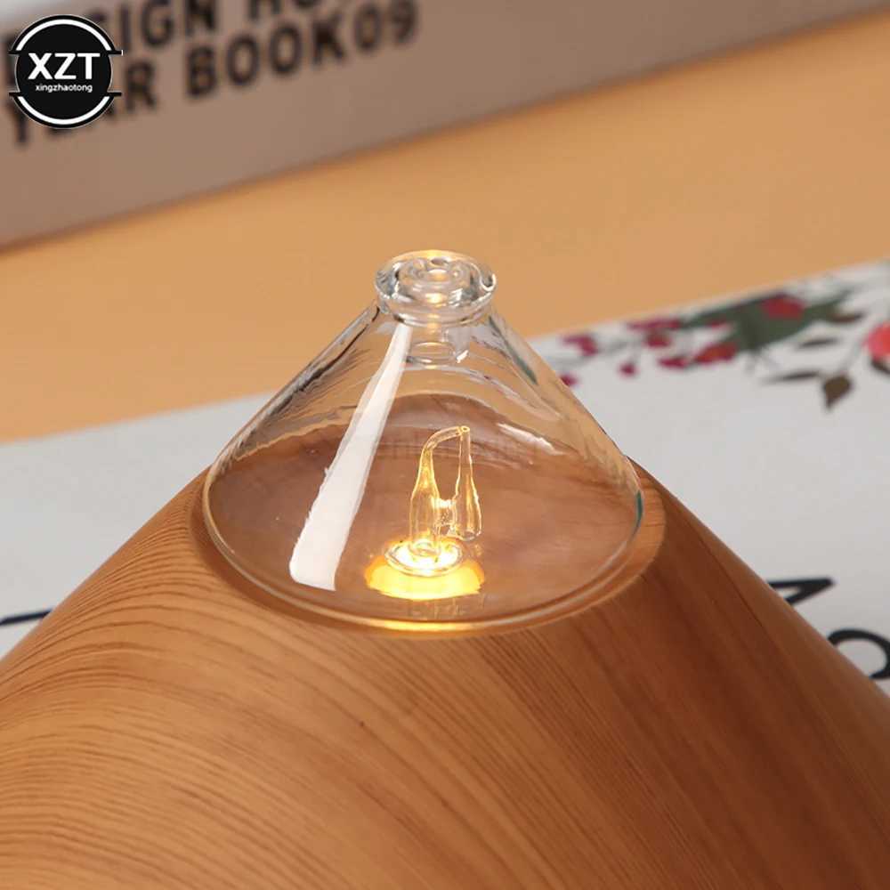 Waterless Aromatherapy Machine Air Purifier Home Wood Grain Cold Aroma Instrument Anion Diffuser Ultrasonic Diffuser Y240803