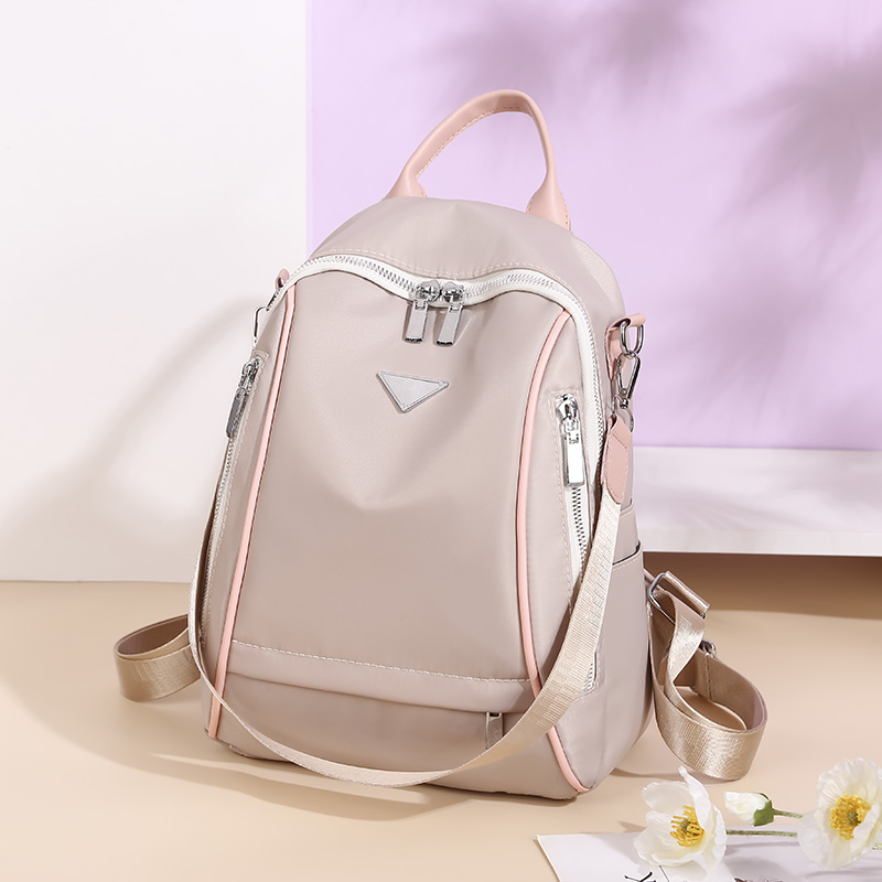 Luxury Designer Fashion School Backpacks High Quality Canvas Female Backpack for Girls Casual School Bags Simple Travel Bagpack