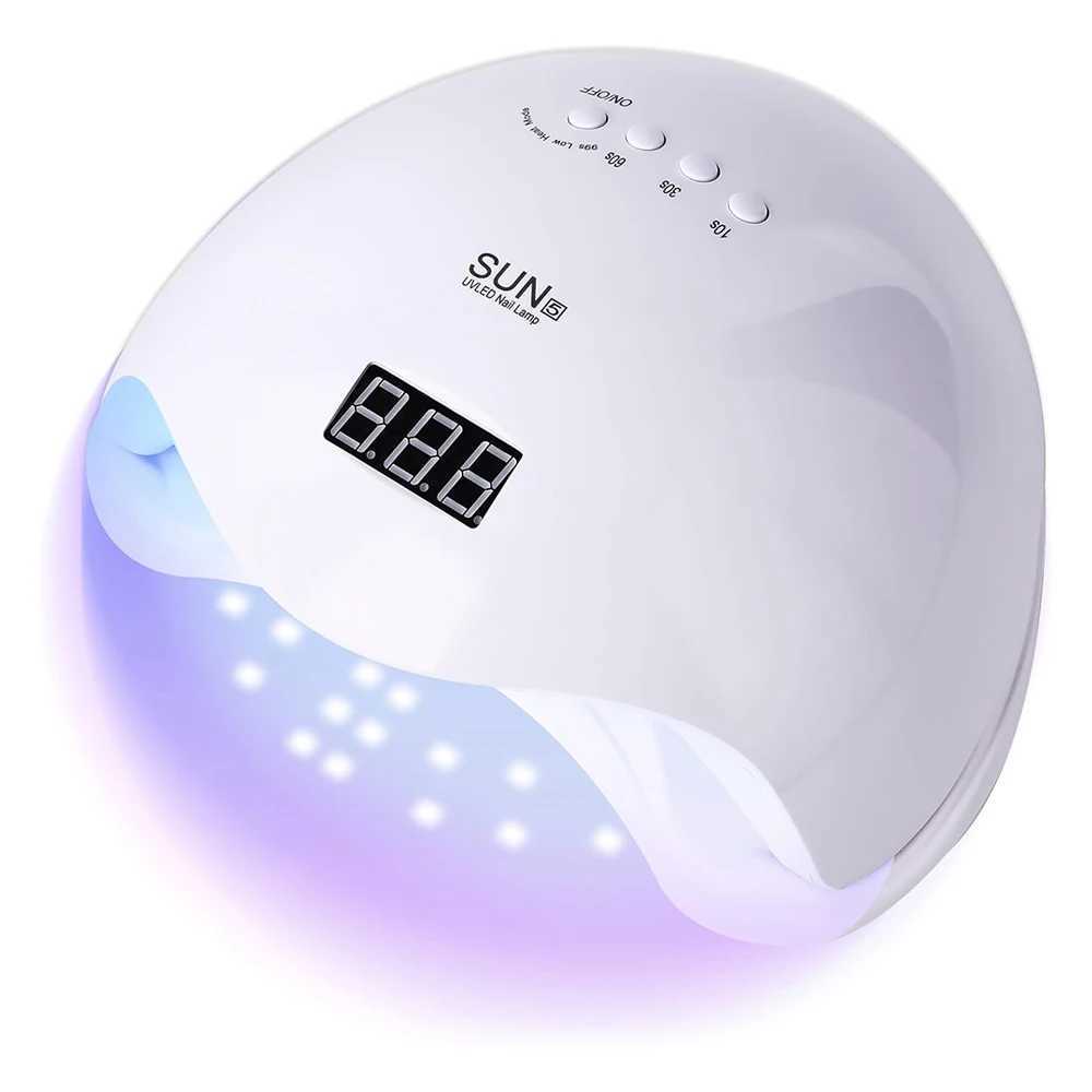 LULAA 48W Nail Dryer Gel Nail Polish Curing LED UV Light with 4 Timers Automatic Sensor LCD Display Professional Nail Art ToolsCL2400806