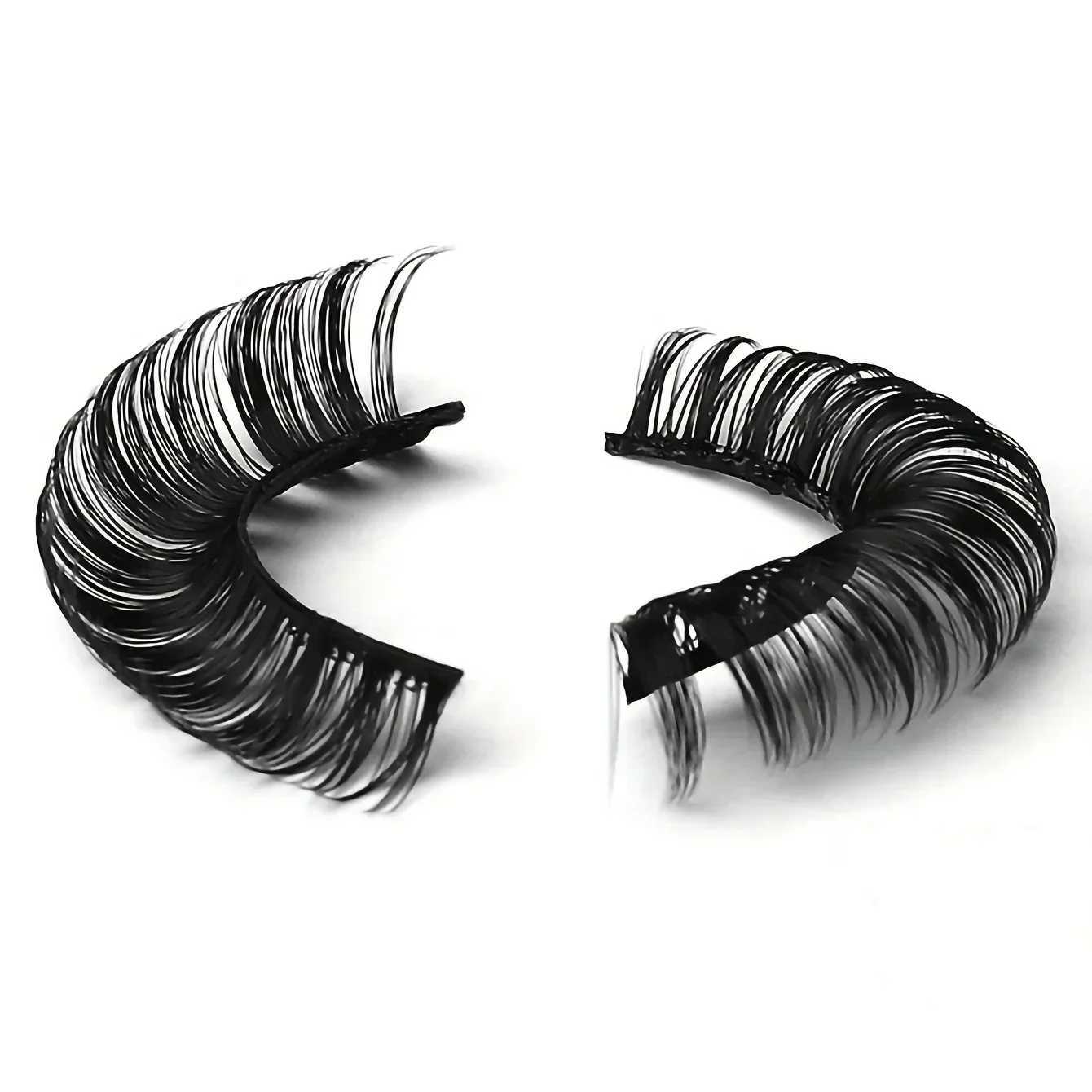 Lashes 10 Strip Pairs Russian DD Curl False Eyelashes Fluffy Wispy Faux Mink Lashes PackXJ24575