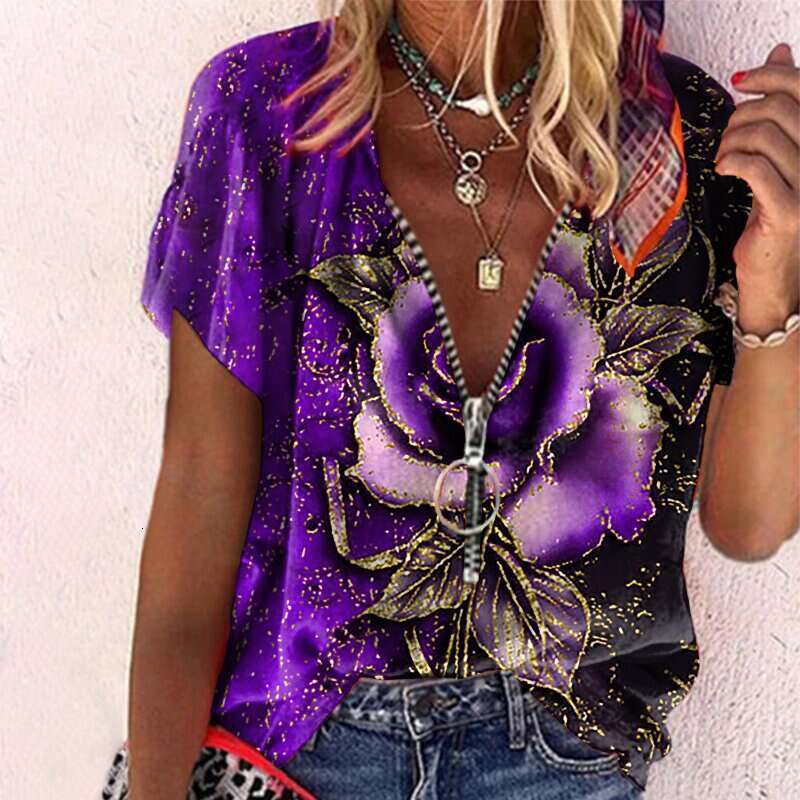 Hollow Out Slim Top Female Harajuku Print Vintage Turtleneck Streetwear Clothes Couples Slim-fit Skinny Base Womens T Shirt Clothes Street Activity Cr