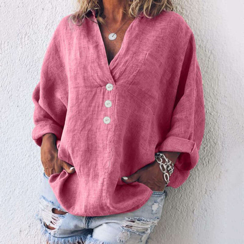 Loose Versatile Spring Harajuku Print Vintage Hollow Out Slim Top Female Pure Cotton Brushed Collar Blouse Chiffon Graphic T Shirts Stretch Casual Und