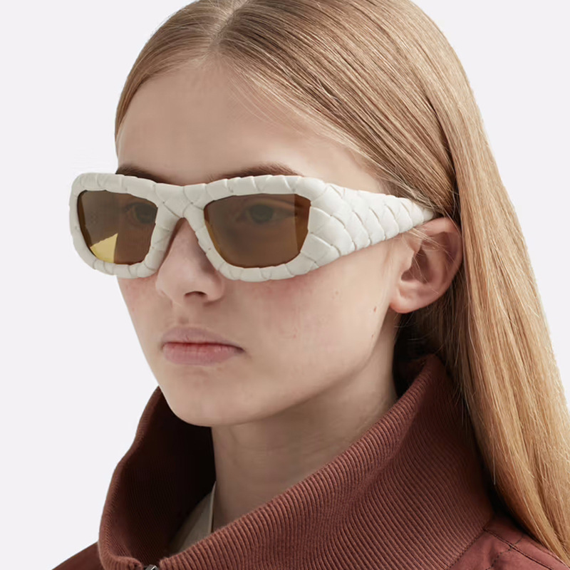 Retro Sexy Square Y2K Sunglasses For Women Men Luxury Brand Fashion Rose Pink Punk Sun Glasses Ladies Eyewear UV400 Shades imitation leather S117 IVIS