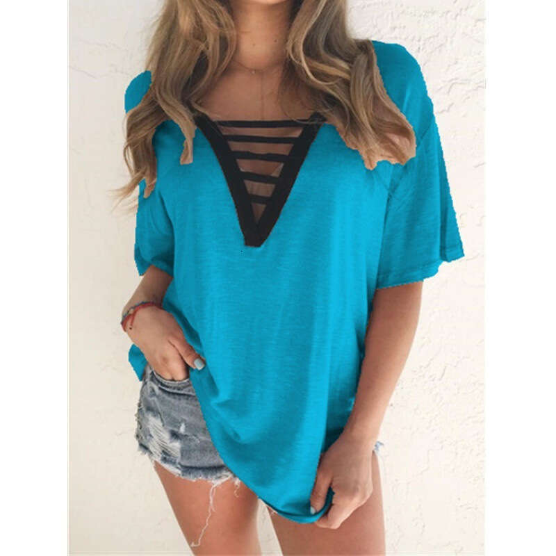 Best Saller New Merchandise Spring High Street Slim Crop Top Casual Sports Fitness Streetwear Clothes Couples Lace Solid Turtleneck Man Woman Tees Top