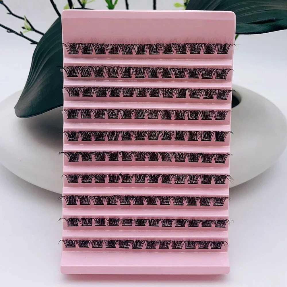 Extension DIY Clusters Segmented Eyelash Lashes 120 Volume Natural Cluster Segmented Eyelashes Bundle LashesXJ25