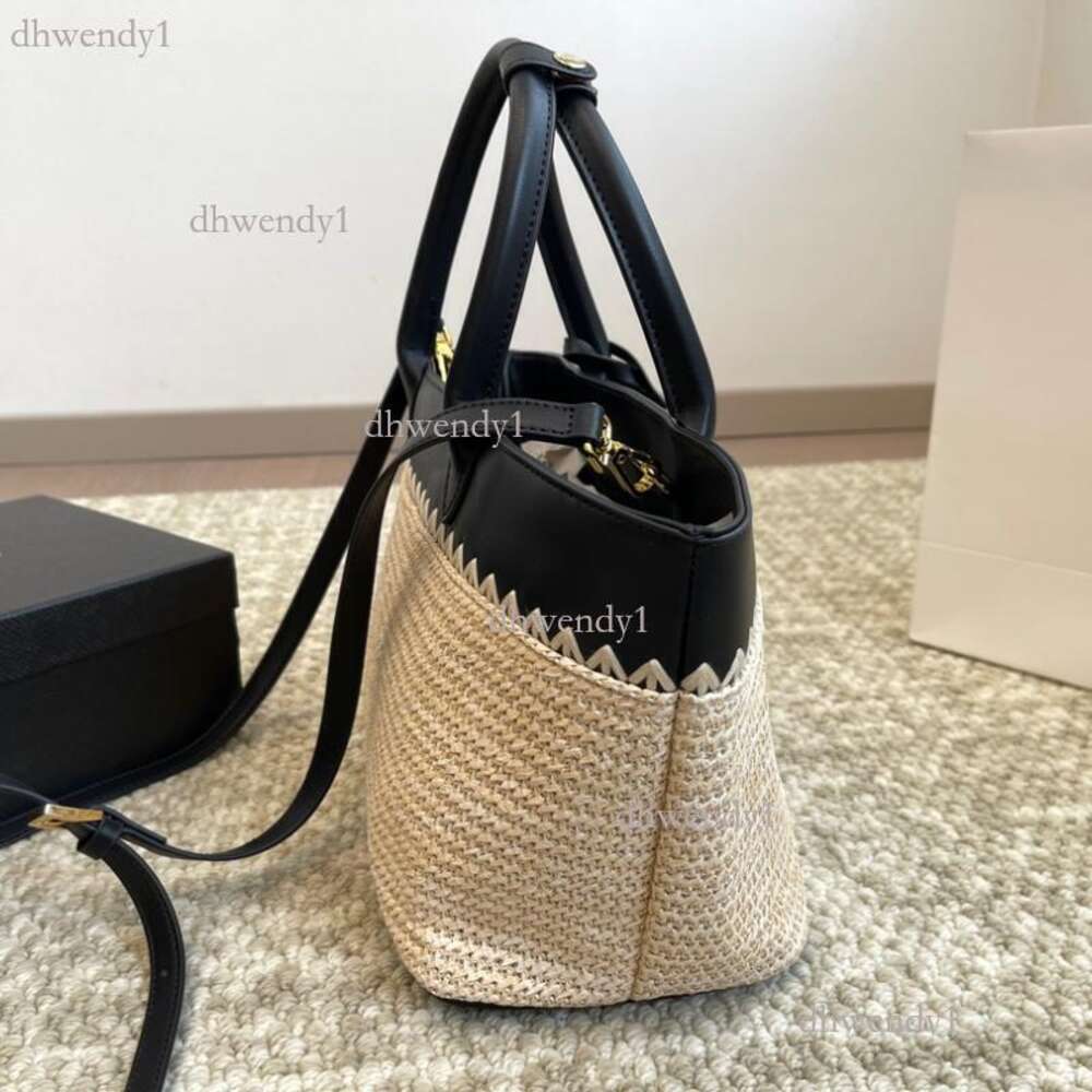 Designer Shopping Straw Bag Women's Tote Large Capacity Summer Beach Weekend Getaway Travel Bag