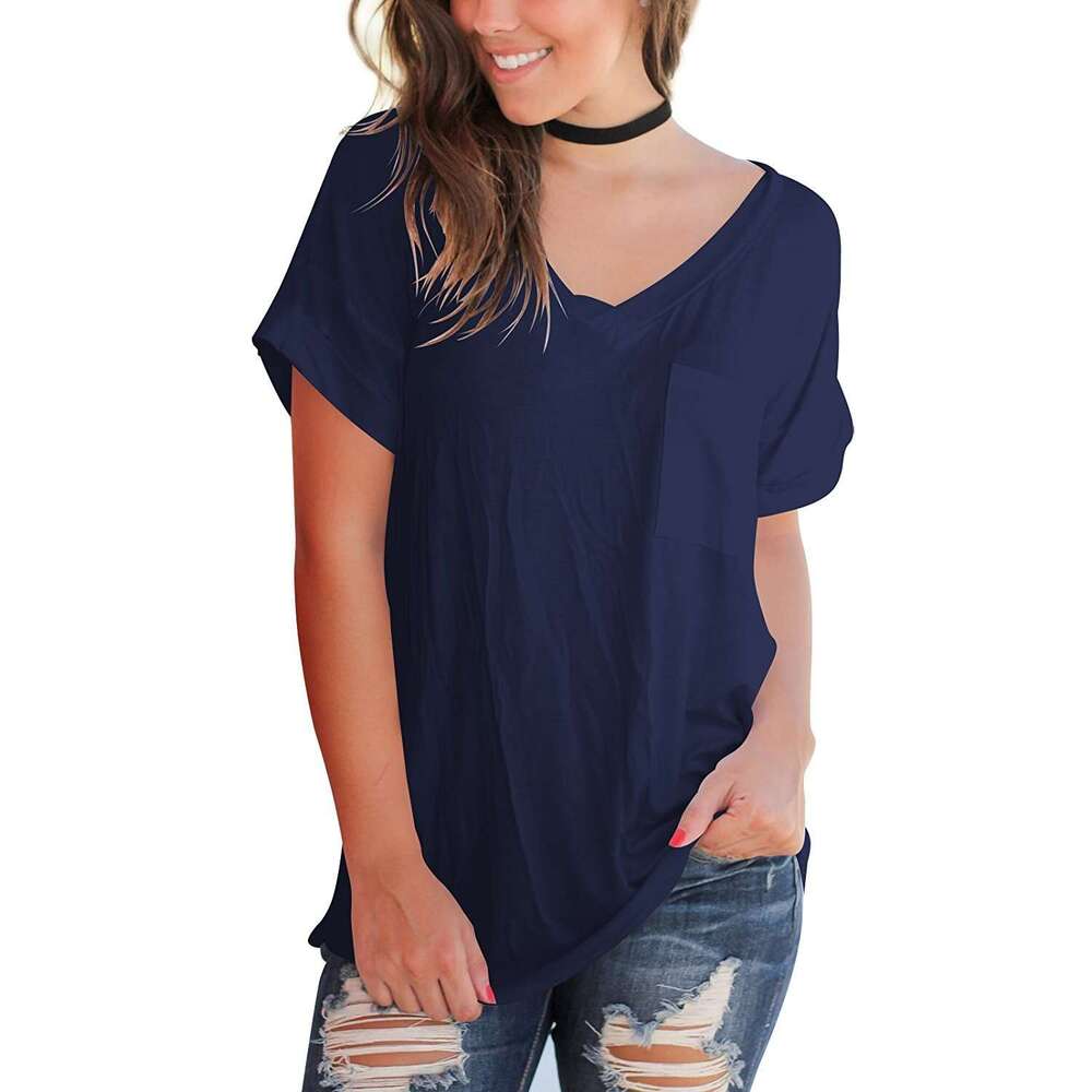 Designer Tshirt Women Best Saller Short-sleeved Summer Casual Slim Streetwear Quick Drying Chiffon Slim-fit Round Neck Womens T Shirt Clothes Solid Tu