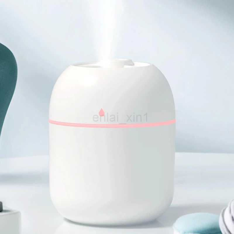 USB Mini Air Humidifier Aroma Essential Oil Diffuser For Home Car Ultrasonic Mute Mist Maker Diffuser with LED Color Lamp Y240806