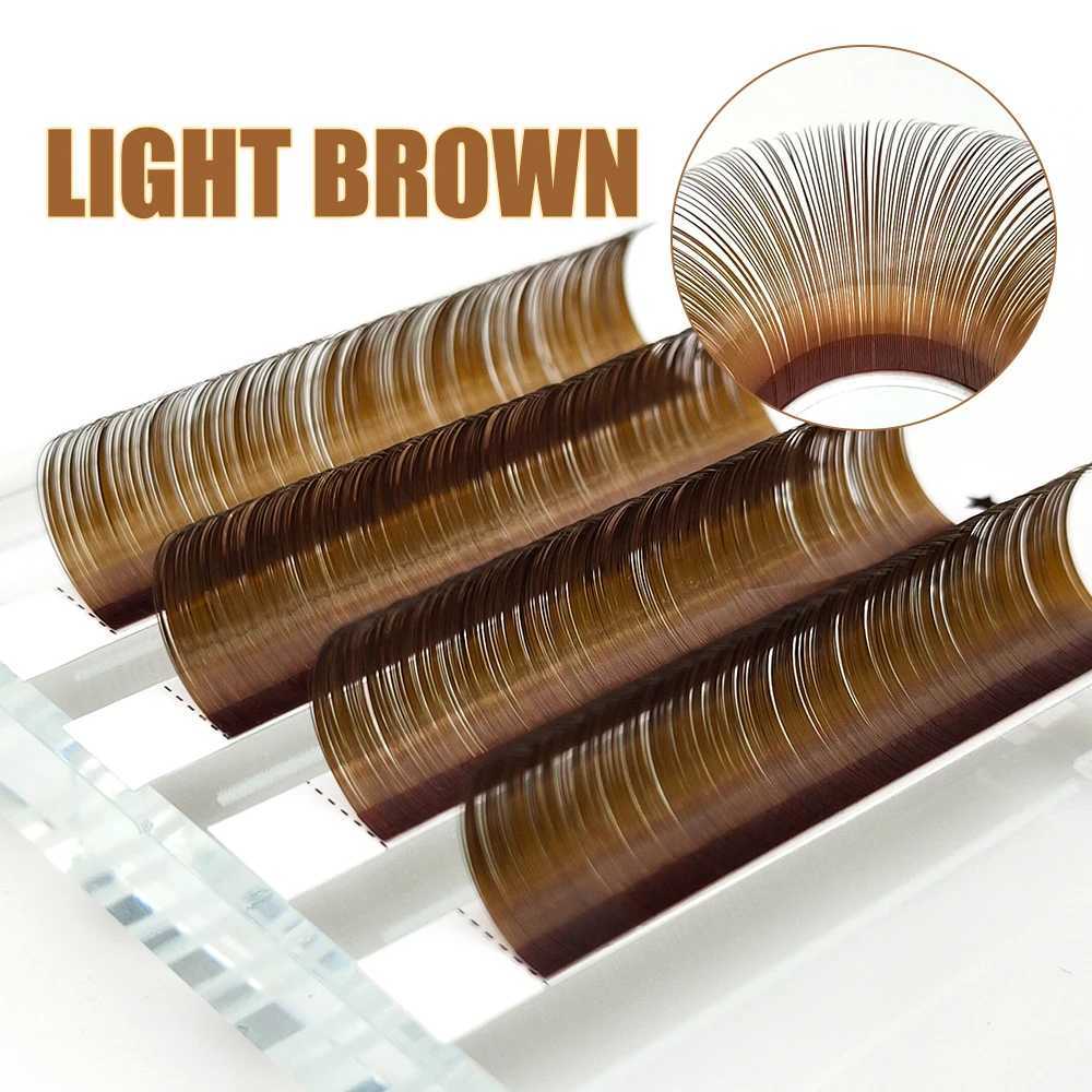 Abonnie Dark Brown Personal Eyelash Extension Premium Eyelash 8-15 Mix Mink Eyelash Professional Classic Eyelash Extension W240803