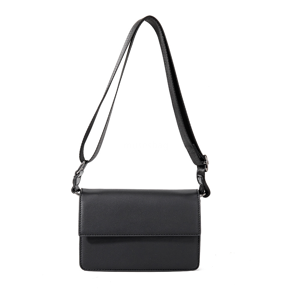 New men's bag high-quality retro casual shoulder bag diagonal cross mailman bag trendy and personalized small square bag wholesale