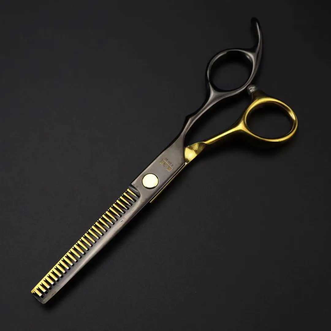 Kasho Professional 6 inch Hiar Scissors Salon Barber Scissors Hairdressing Shears Hair Cutting Thinning Styling ToolM240801