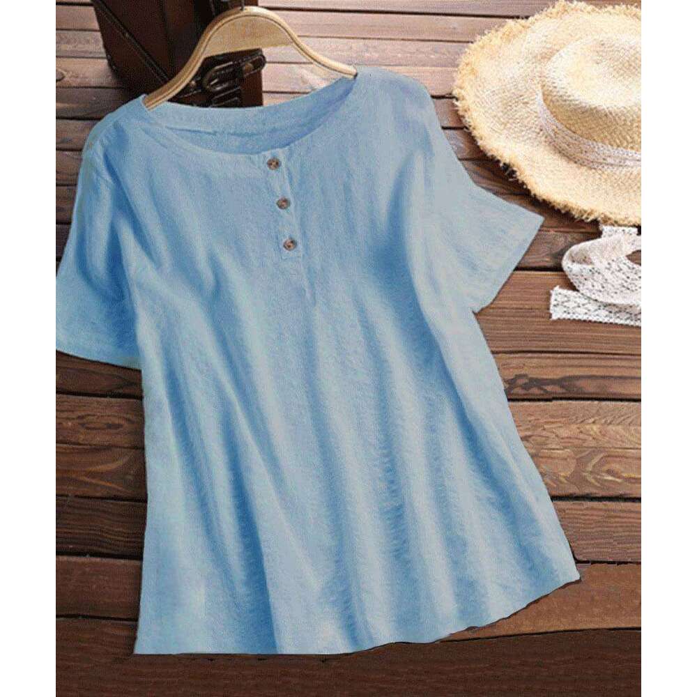 Shirts for Women Designer Best Saller Short-sleeved Female Casual Slim Streetwear Summer Printing Short Sleeve Pure Cotton Stripe Skinny Base Graphic 