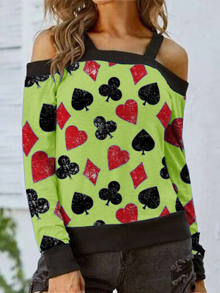Summer Loose Versatile Half Sleeve O-neck Crop Tops Harajuku Print Vintage Long-sleeved Turtleneck Lace Stripe Man Woman Tees Tops Street Activity Cro