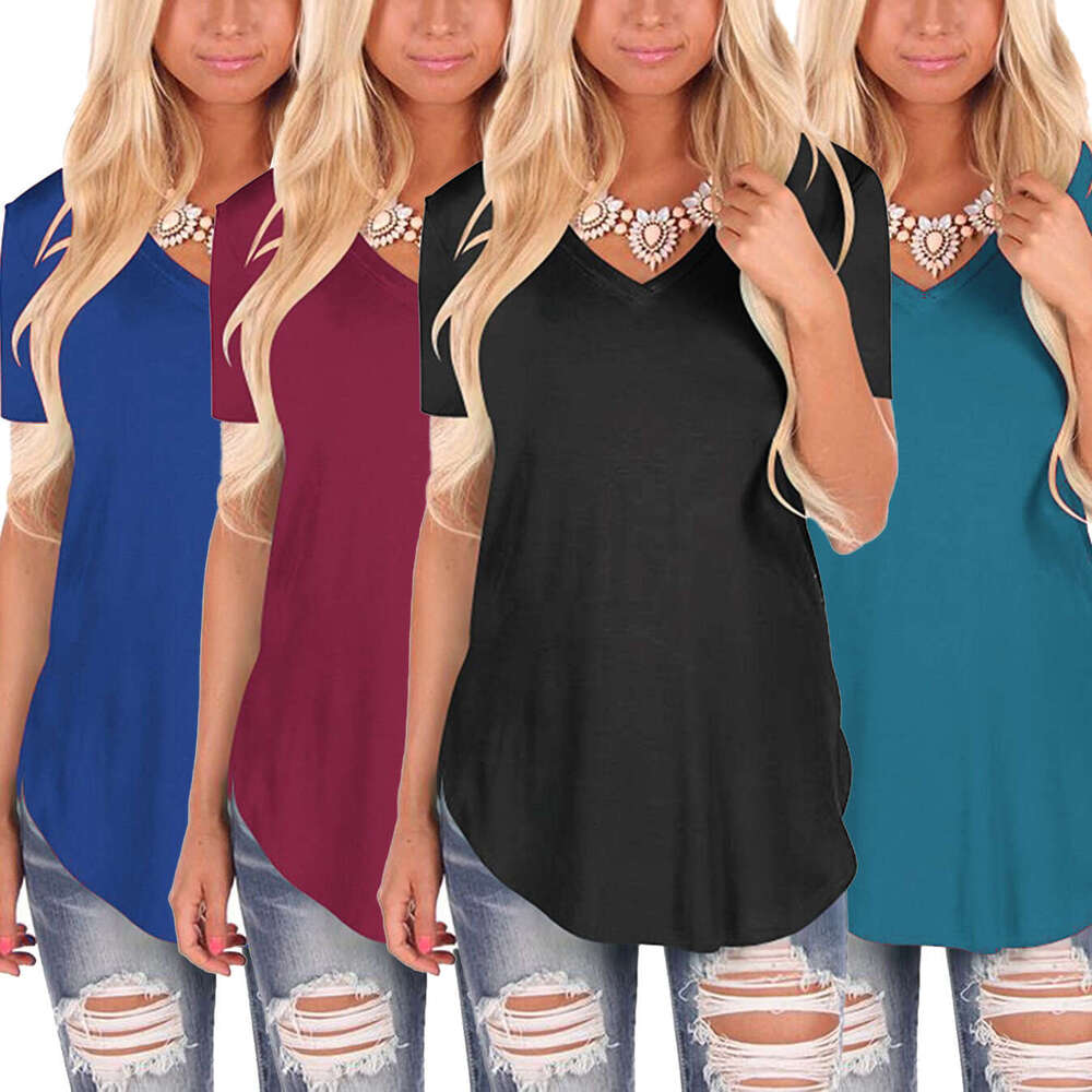 New Merchandise Best Saller Short-sleeved Female Fashion O-neck Crop Tops Long Sleeve Tee Shirts Women Short Brushed Lace Plaid Womens T Shirt Clothes