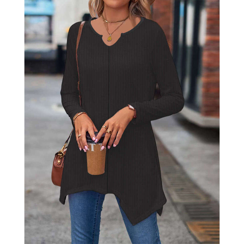 Fashion Half Sleeve O-neck Crop Tops Long Sleeve Tee Shirts Bottoming Streetwear Clothes Slim-fit Sleeveless Womens T Shirt Clothes Solid Turtleneck