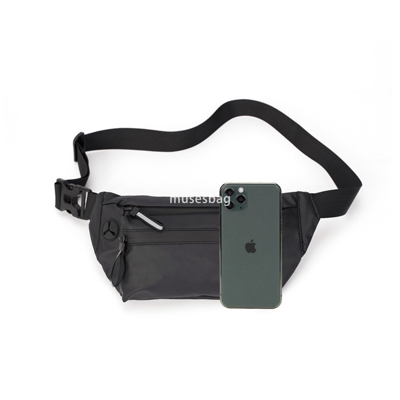 Fashionable waist bag men's chest bag single shoulder crossbody waterproof cycling sports street trend small backpack casual
