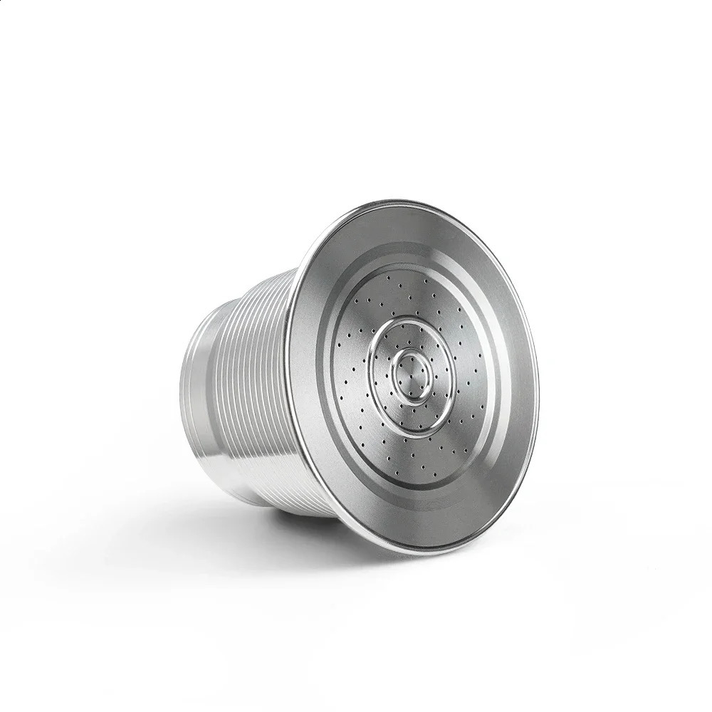 ICafilas Stainless Steel Coffee Maker Refilable Coffee Capsule For Nespresso Machine Reusable Filter For Cafeteira inissia 240802