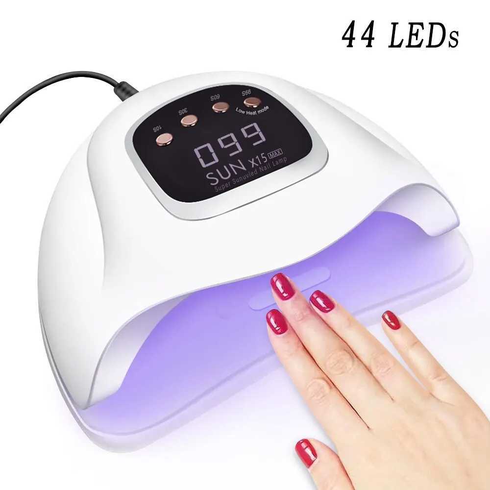 Professional Nail Dryer Lamp For Manicure Powerful UV Gel Nail Lamp 44 LEDs Automatic Sensing Curing All Gel Nail PolishCL2400806