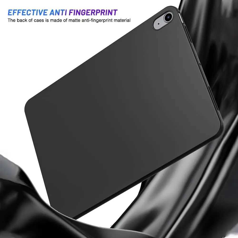 New Arrival Suitable for iPad Air 5 4 mini 2 3 4 10th 5 6 7 8 9 Gen Pro 11 12.9 13 2024 ible soft TPU black shell back cover Z241115
