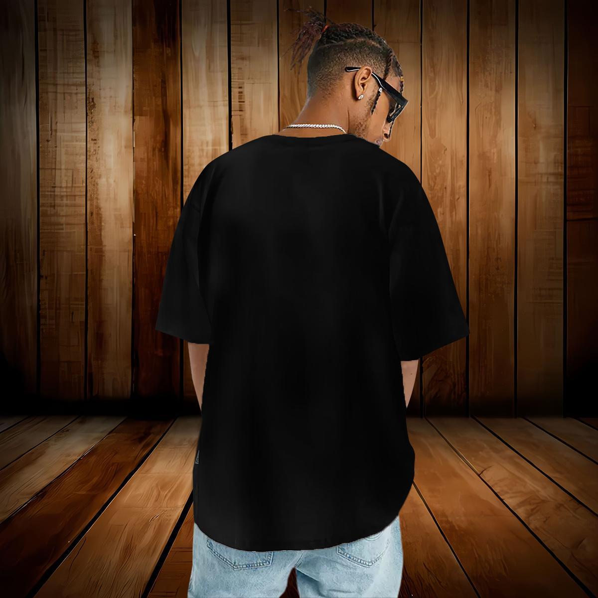 TOP Quality T shirt bear Round Neck Short Sleeve Street DIY Logo Oversized 230g Cotton Men Clothes T-Shirt 2024 DIY Tees Shirts