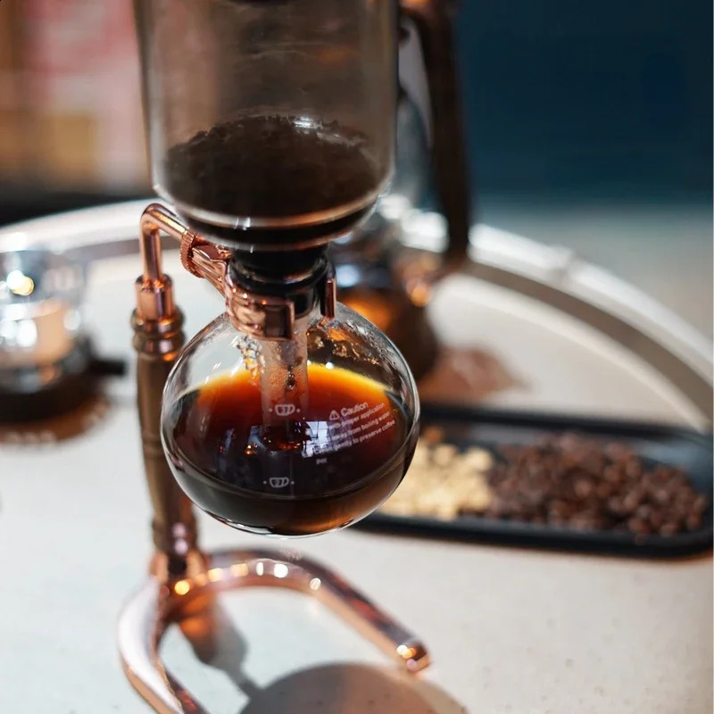 Siphon Coffee Maker 35Cups Pots High Quality Coffee Kettle Pot Set Coffee Accessories Barista Tools Maker 240802