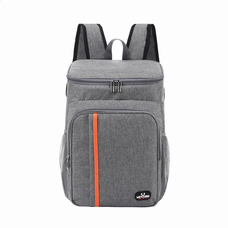 Thermal Backpack Waterproof Thickened Cooler Bag 20L Large Insulated Food Grade PEVA Family School Picnic Refrigerator Lunch Bag 250804