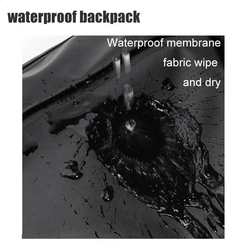 Mens notebook backpack waterproof womens travel expandable 15.6-inch notebook bag Mochilas city backpack 240802
