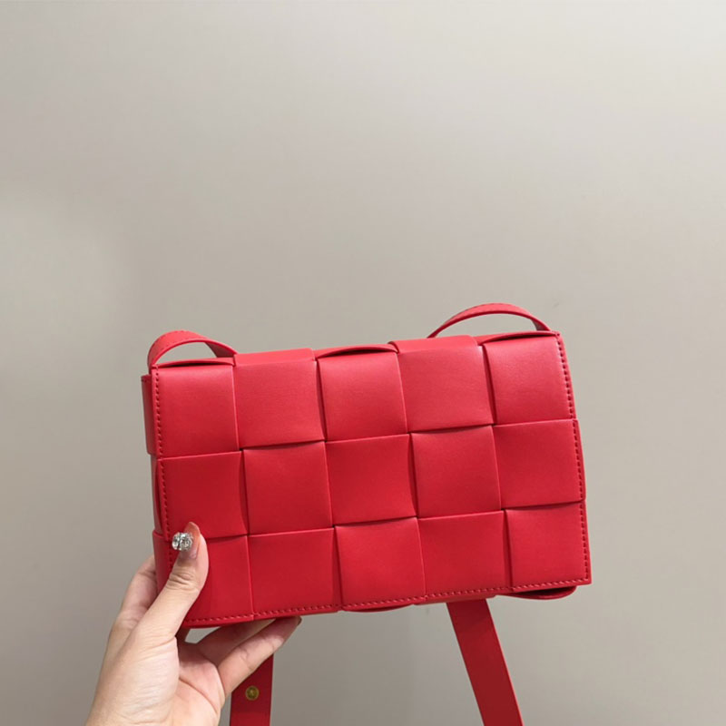 Top designer bag crossbody bags luxury CASSETTE woven leather handbag fashion dinner bags classic casual commuting shoulder bags hand held shoulder bags wallets