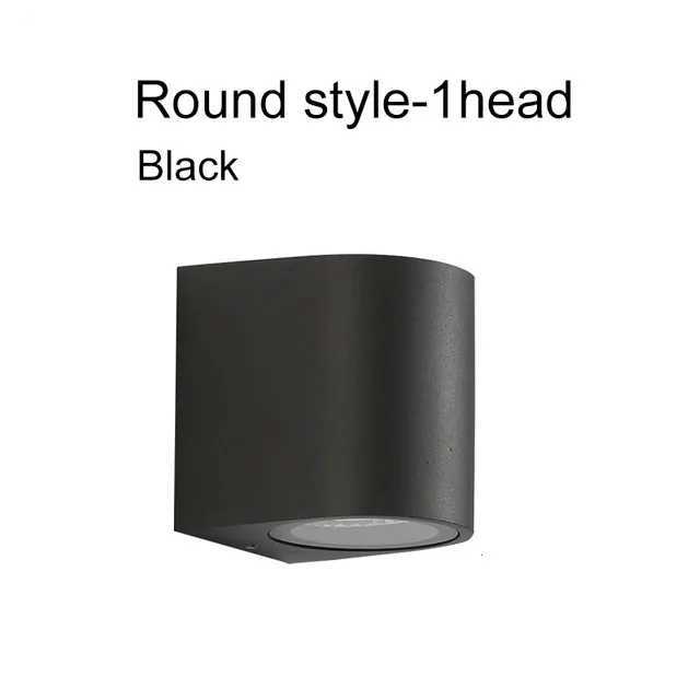 LED wall lamp outdoor waterproof IP65 COB LED porch lamp modern home decoration upper and lower aluminum wall lamp for courtyard corridor lighting X24