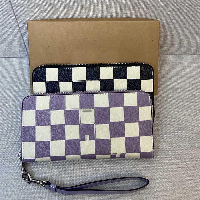 Luxury Top Quality Designer Wallet Men Women Coin Purse Fashion Womens Leather Short Long Wallets Classic Style Card Holders