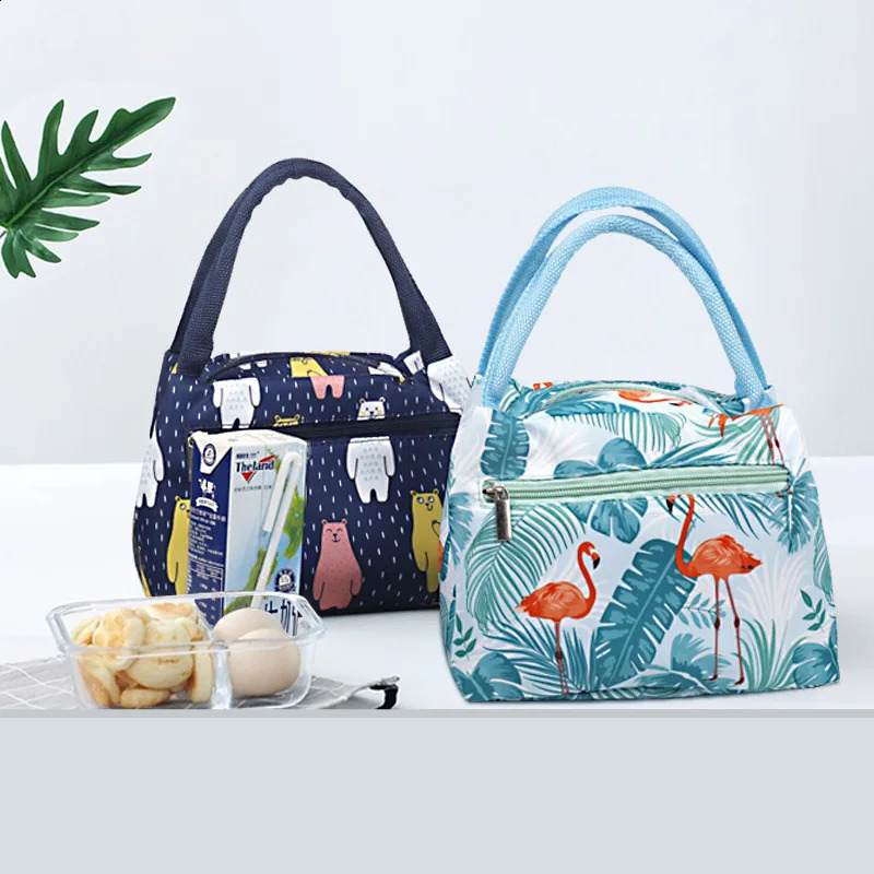 Womens Thick Fashion Cooler Isolation Bag Outdoor Picnic Waterproof Insulated Lunch Bag Cooler Womens Dry Bag 240812