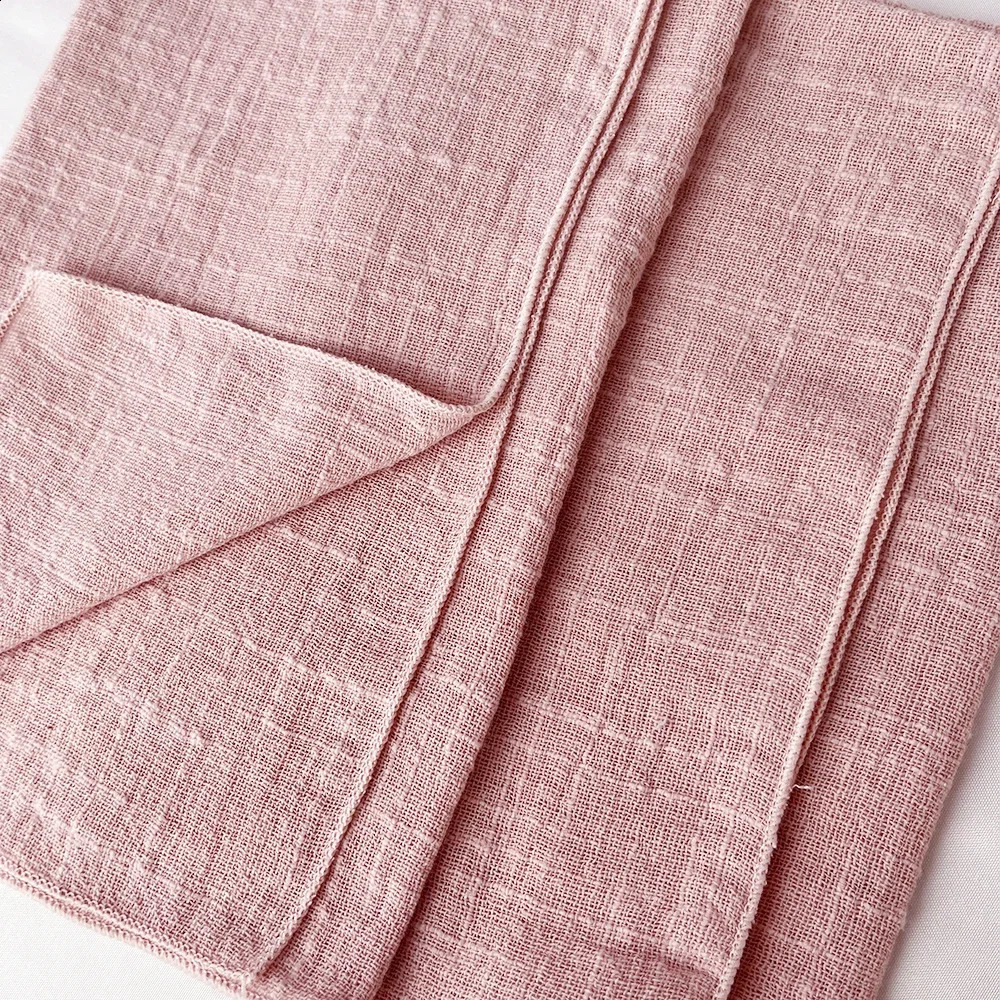 24 pieces of fabric napkins cotton Gauze 30x30CM napkins vintage cheesecake wedding party countryside dining table decoration 240930