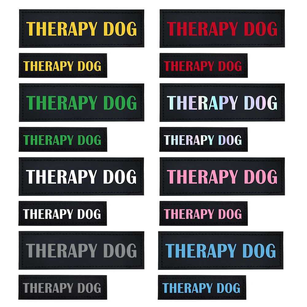 Dog Harness Patches Reflective Print DO NOT PET IN TRAINING SERVICE DOG ASK TO PET EMOTIONAL SUPPORT DOG THERAPY DOG Y240803