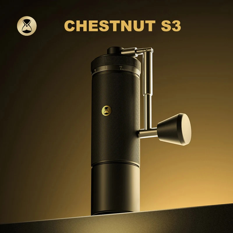 TIMEMORE CHESTNUT S3 Manual Coffee Grinder External Adjustment 0.015mm/click S2C890 Burr Inside Hand Espresso Grinder Mill 240802