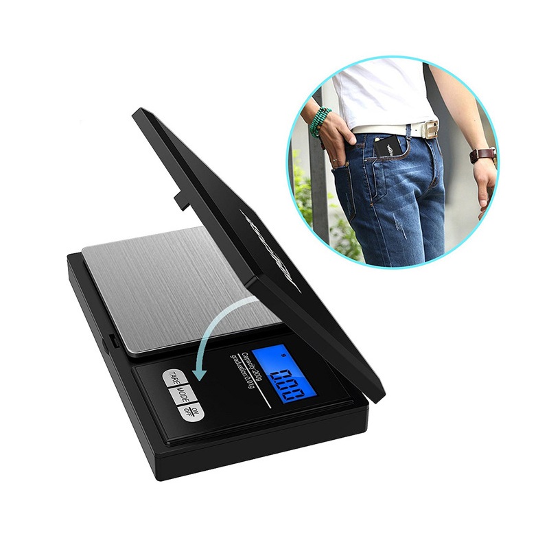 Household Scales Jewelry Pocket Scales Electric with Batteries Included 100g 200g 300g 500g 1000g 0.01g 0.1g Precision Digital Scales