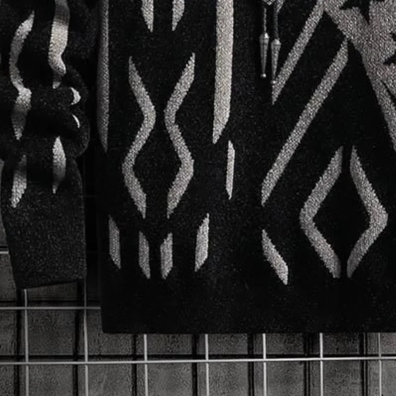 Autumn/Winter Mens Round Neck Sweater Printed Long Sleeve Thick Knitted Fashionable Full Matching Sole240802