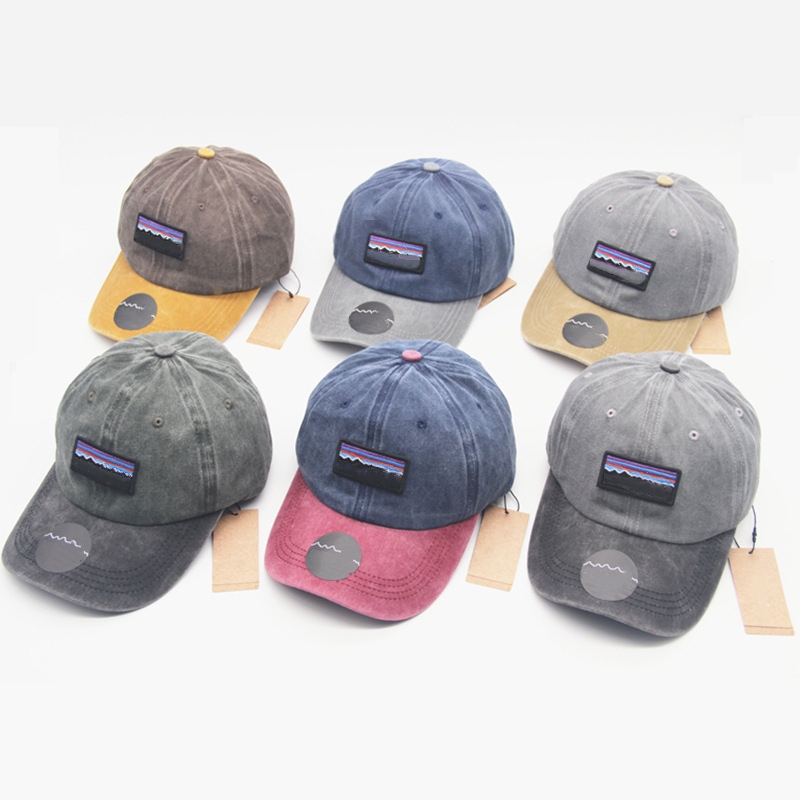 Cowboy High Quality Ball Caps Outdoor Sport Carh Baseball Caps Embroidery Mountain P Letters Patterns Label Golf Cap Sun Hat Men Women Adjustable Snapback Trendy