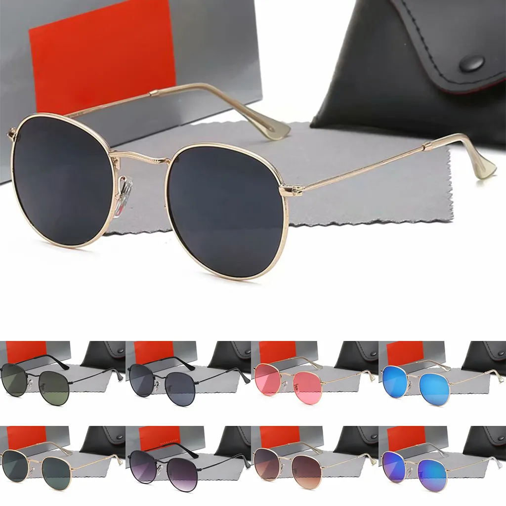 10A Quality Designer Sunglasses For Men women Bans Polarized Sunglasses Adumbral Goggle UV400 Eyewear Classic eyeglasses Male Sun Glasses Metal Frame Rayss With Bo