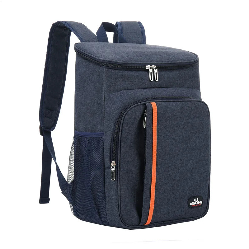 Thermal Backpack Waterproof Thickened Cooler Bag 20L Large Insulated Food Grade PEVA Family School Picnic Refrigerator Lunch Bag 250804