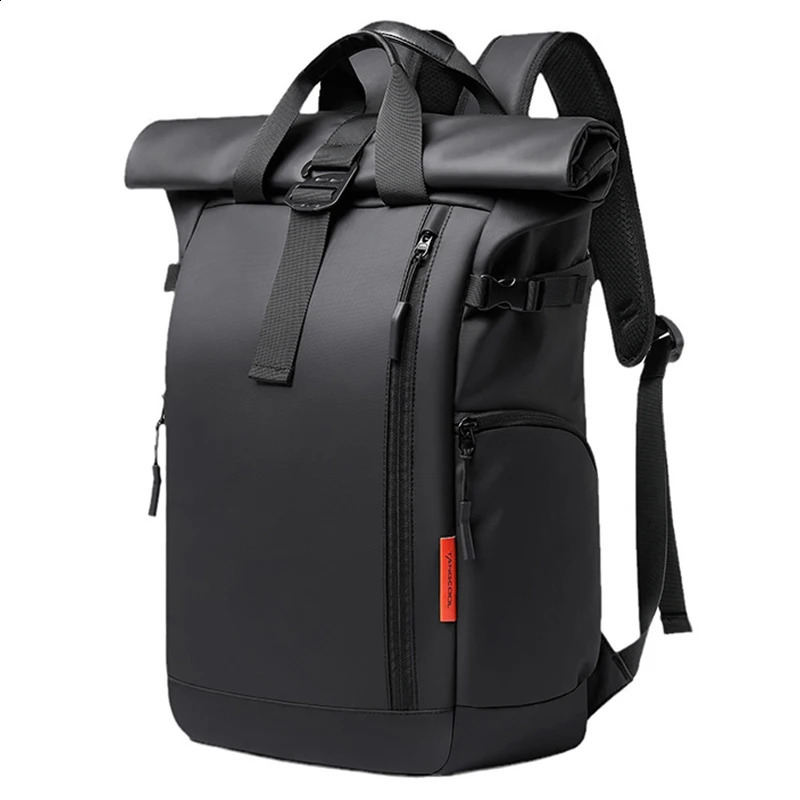 Mens notebook backpack waterproof womens travel expandable 15.6-inch notebook bag Mochilas city backpack 240802