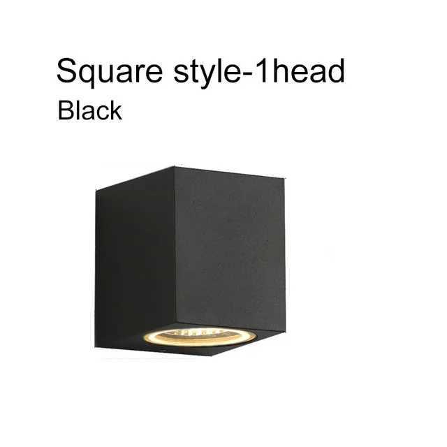 LED wall lamp outdoor waterproof IP65 COB LED porch lamp modern home decoration upper and lower aluminum wall lamp for courtyard corridor lighting X24