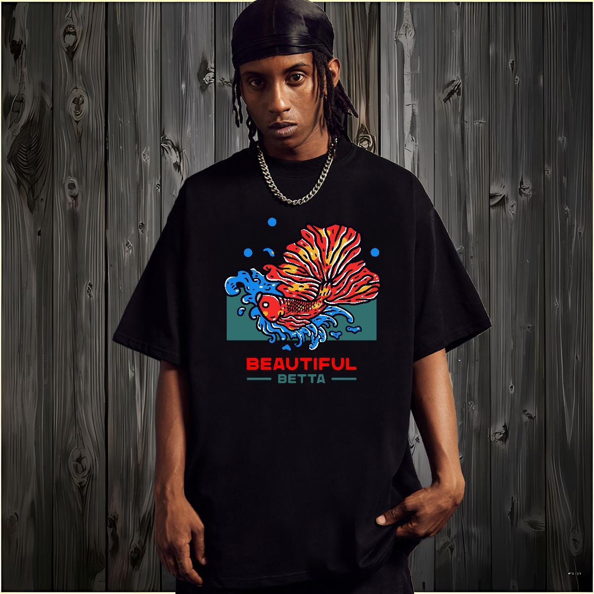 Men T Shirts 100% C… - image