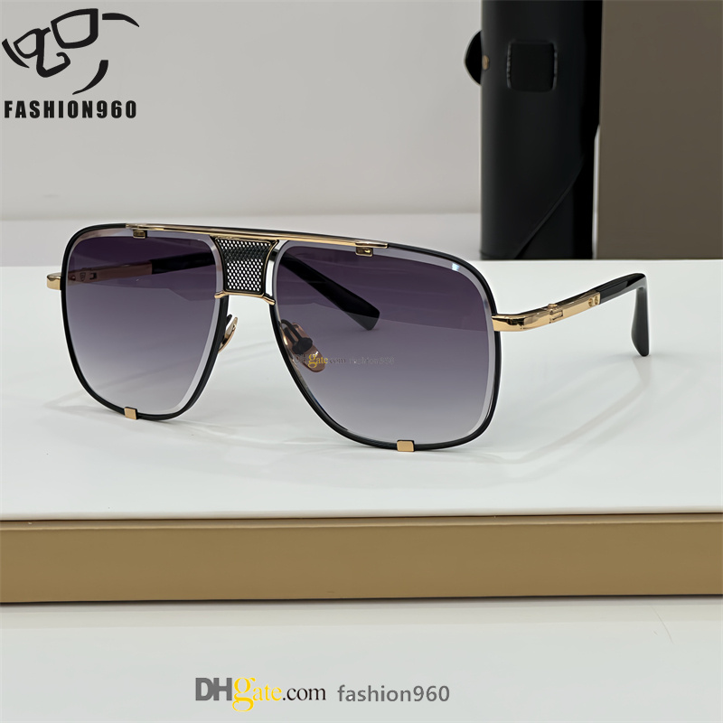 Metal Oversized Outdoor Polarizing Black Rectangle Sunglasses Designer Sunglasses Women Showy Style UV400 Mens Sunglases Orange Polygons Mach Origin