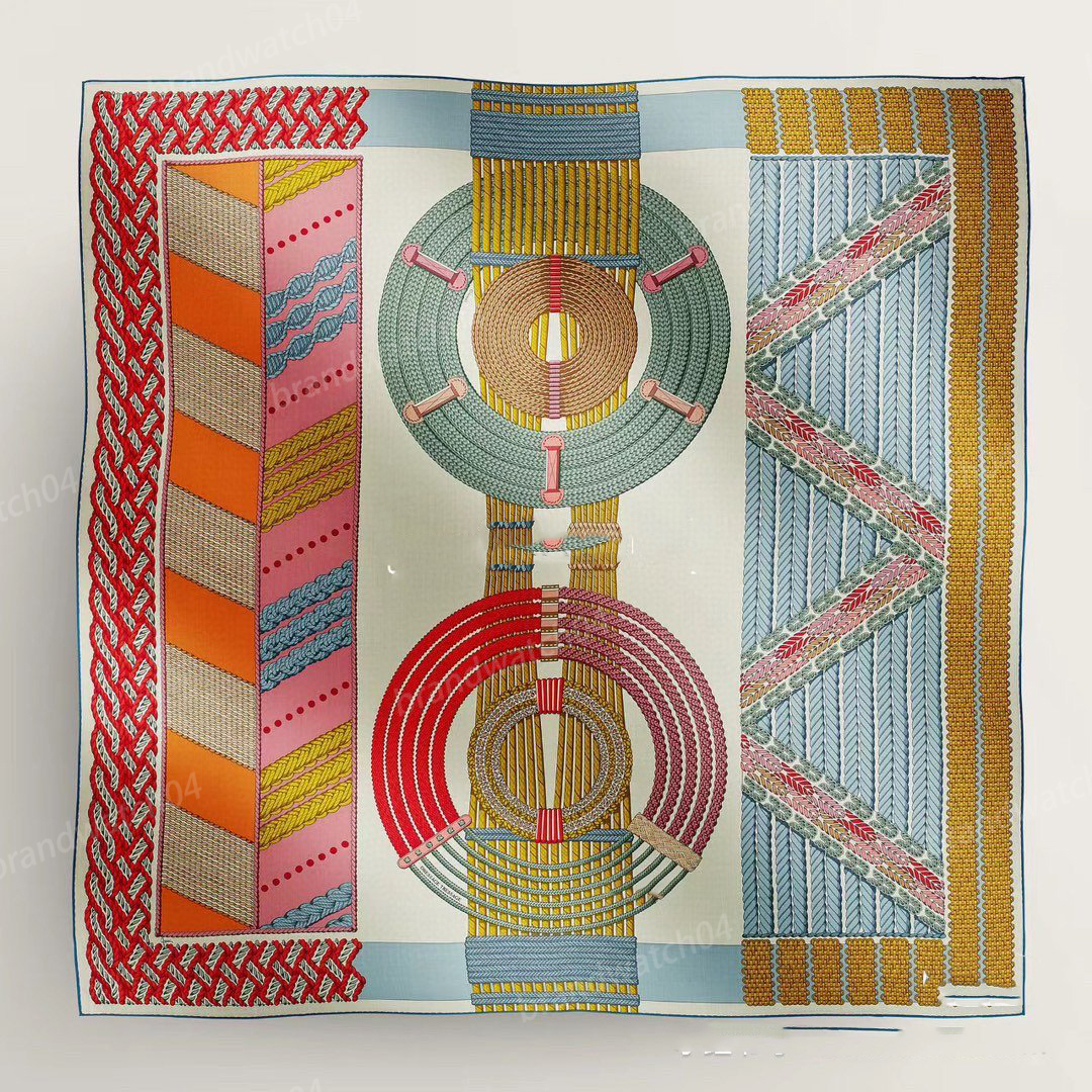 140*140cm designer silk H hand-rolled edge cashmere blend women shawl Double sided Four seasons scarf Soft and warm gift