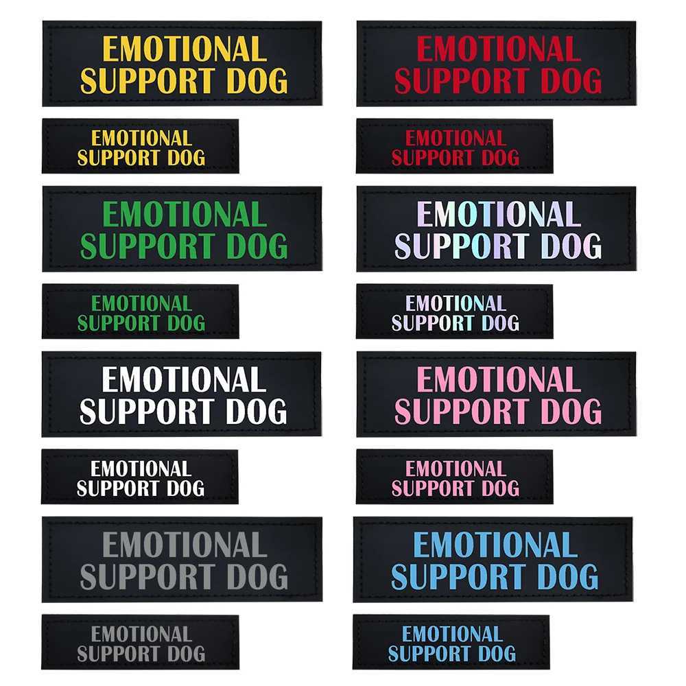 Dog Harness Patches Reflective Print DO NOT PET IN TRAINING SERVICE DOG ASK TO PET EMOTIONAL SUPPORT DOG THERAPY DOG Y240803