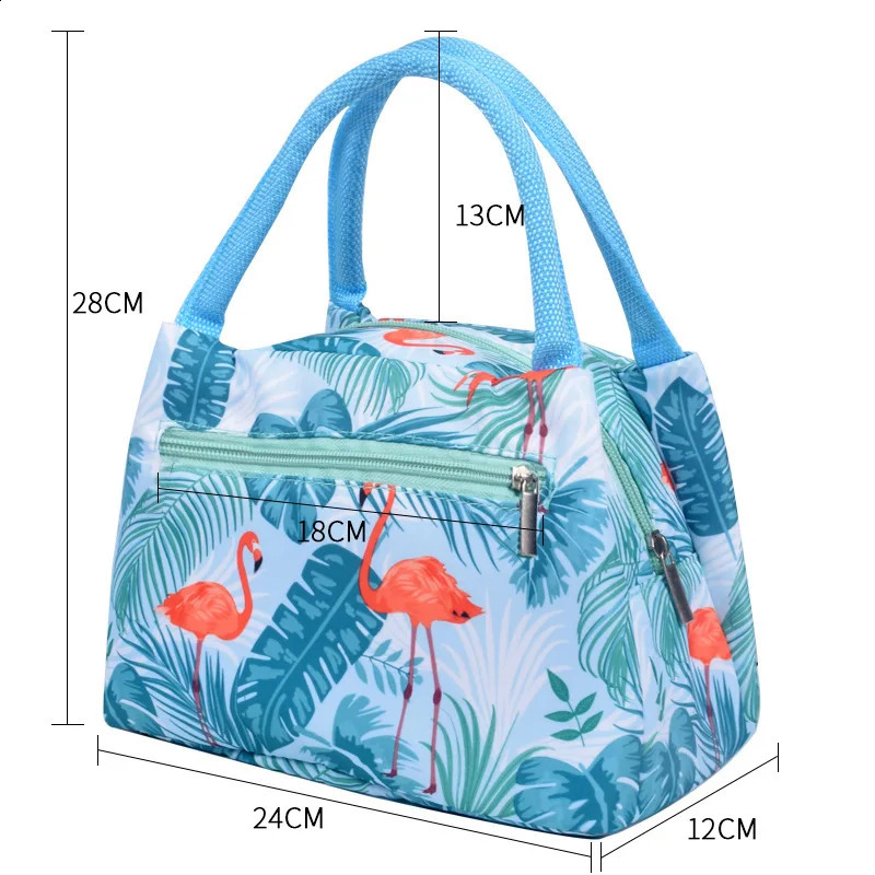 Womens Thick Fashion Cooler Isolation Bag Outdoor Picnic Waterproof Insulated Lunch Bag Cooler Womens Dry Bag 240812