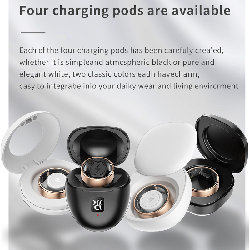 Sr05 Smart Fiess Tracker Waterproof Bluetooth 5.0 Sport Ring Multi-Sport Modes For Android Ios